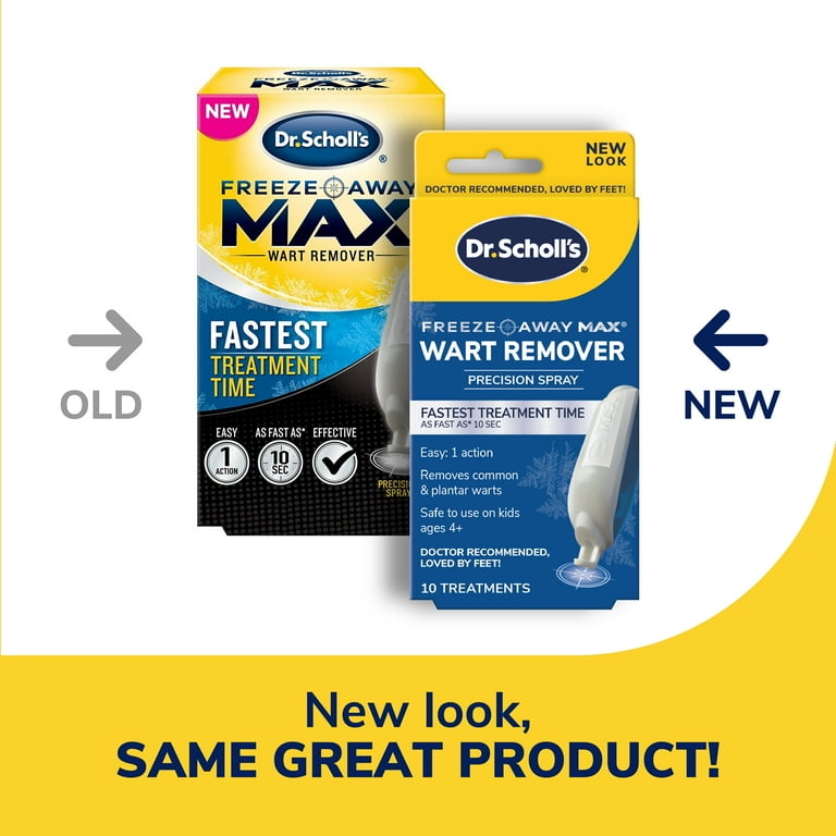 Dr. Scholl s Freeze Away Max Plantar Wart Remover Precision Spray