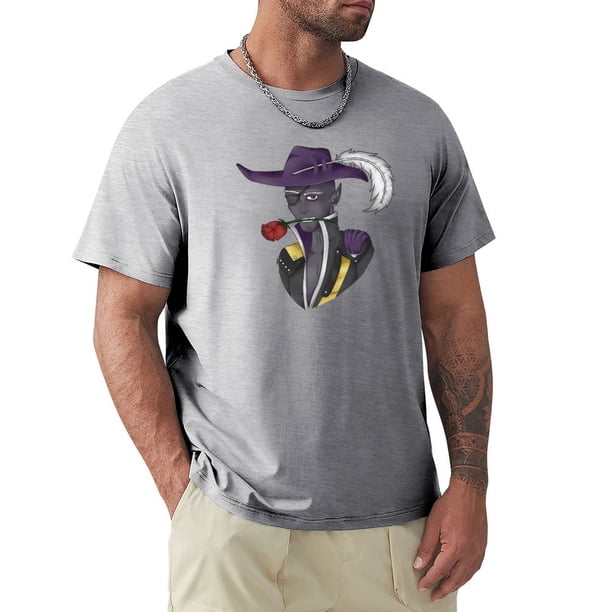 Camiseta Jarlaxle para niños ropa vintage personalizada Camiseta de algodón para hombre