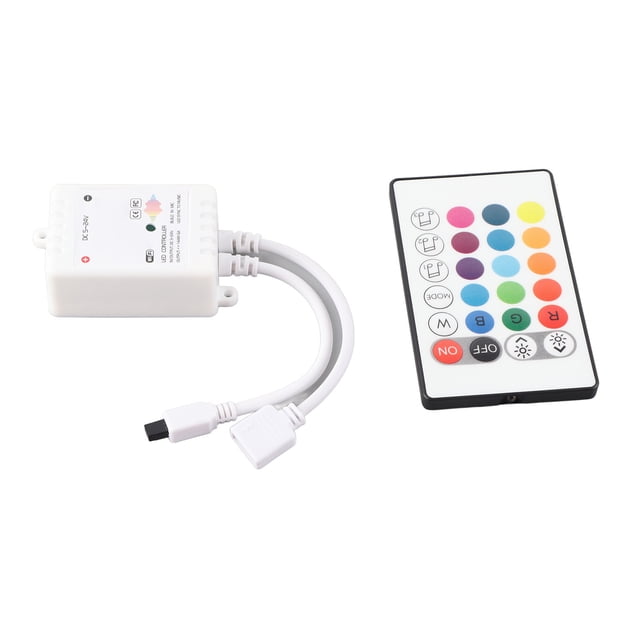 Light LED Strip Controlador de Luz Ir 24 Wifi DC5V-24V Control de Voz Inteligente para la Familia Tuya KTV