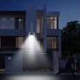 thumbnail image 3 of Cateissary Luces de pared solares para Hotel de oficina, Patio exterior, luz de camino, Sensor humano, lámpara de valla recargable, accesorio de Iluminación y accesorios Blanco, 3 of 6