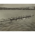 thumbnail image 2 of University Of Pennsylvania Varsity Crew In The Hudson River At Poughkeepsie History (24 x 18), 2 of 2