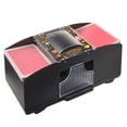 thumbnail image 4 of Cool Chimpanzee Automatic 2-Deck Plastic Black Card Shuffler, 4 of 8