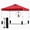 Red, variant on Gymax 10x10 FT Pop Up Canopy Tent 1-Person 1-Button Push Instant Setup w/ 4 Sandbags Green