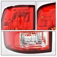 thumbnail image 5 of Red Tail Lights Lamps Replacement Left Right Side Fit for 2009-2018 Dodge Ram 1500 2500 3500, 5 of 9