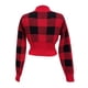 thumbnail image 2 of Gibobby Sueter para mujer Suéter de punto de Navidad Mujer 2023 Otoño e invierno Nuevo cuello redondo Suelto Jacquard Plaid Suéter de moda (Rojo,G), 2 of 5