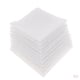 thumbnail image 1 of 40 pañuelos blancos sólidos para hombre, pañuelos suaves , de toallas, 1 of 9