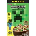 thumbnail image 4 of Kellogg's Minecraft Creeper Crunch Breakfast Cereal, 7 Vitamins and Minerals, Kids Snacks, Family Size, Cinnamon with Marshmallows, 12.7oz (1 Box), 4 of 9
