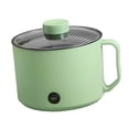 thumbnail image 4 of Multifunctional Electric Cooking Pot Small Mini Electric Cooker Rapid Noodle Cooker for Student Dormitories Personal Use CN 220V Mint Green, 4 of 5