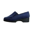 thumbnail image 3 of FUZZY Indie Wide Width Classic Slip On Shoes NAVY 10, 3 of 6