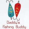 thumbnail image 2 of CafePress - Daddys Fishing Buddy (1) Body Suit - Baby Light Bodysuit, Size Newborn - 24 Months, 2 of 4