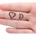 thumbnail image 5 of 2 Pcs G23 Titanium Heart Daith Piercing Jewelry Rook Tragus Clicker Ring Cartilage Earrings 16G, 5 of 6