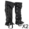 thumbnail image 1 of Funda para botas de ,Funda para zapatos de piel sintética con forma de pirata,Polainas medievales para botas de ,Estuche para botas de guerrero estilo gótico con diseño de, 1 of 8