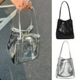 thumbnail image 2 of ZPAQI Women Armpit Bag Casual Handbag Silver Shoulder Bag Korean Styles Bucket Bag, 2 of 17