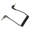 thumbnail image 2 of Câble de Microphone Ajustable TRS à TRRS Remplacement Ressort Fil Enroulé Connexion Cordon pour SC7, 2 of 5