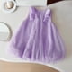 thumbnail image 3 of Vestido sin mangas con cuello redondo hasta la rodilla Vestido de malla con lazo y lentejuelas para niña Vestido camisola brillante para bebé Vestido sin mangas con cuello redondo hasta la rodilla Ves, 3 of 4