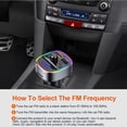 thumbnail image 1 of Binmer Bluetooth FM Transmitter For Car Bluetooth Car Adapter MP3 Player FM Transmitter, 1 of 6