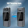 thumbnail image 7 of Video 4K UHD Mini Body Camera With Audio And Video Recording 150Wide Angle 180Lens Rotatable 7 Hour Battery Life WiFi Video Camera With 1.54in TFT Screen Night  Motion, 7 of 7