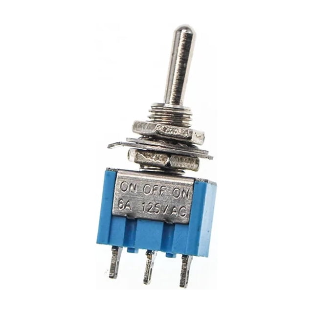 5Pcs/10pcs OFF-ON MTS-103 3Pin 3 Position Mini Latching Toggle Switch SPDT AC Copper Feet MTS102 MTS103 ,Easy to Install