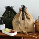 thumbnail image 5 of Outdoor Portable Picnic Dinner Container Canvas Lunch Bag B, 5 of 5