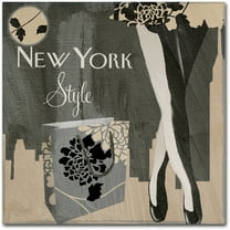 Trademark Fine Art "New York Style II" Canvas Art by Color Bakery