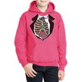 thumbnail image 2 of Awkward Styles Halloween Hoodies for Kids Zombie Rib Hooded Youth Sweatshirt, 2 of 5