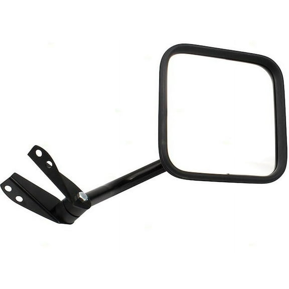 Right Mirror - Compatible with 1976 - 1986 Jeep CJ7 Sport Utility 2-Door 1977 1978 1979 1980 1981 1982 1983 1984 1985