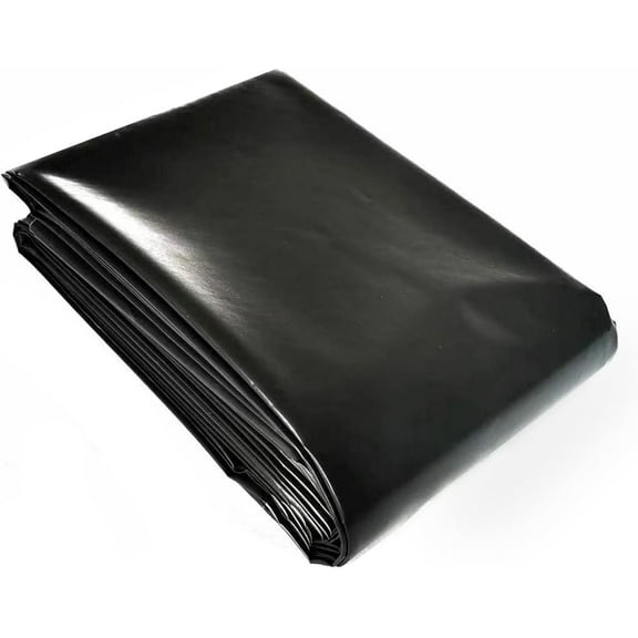 10 x 13FT Pond Liner, 20 Mil Pond Liners for Outdoor Ponds, Black Fish Pond Liner for Small Ponds, Aquaculture, Garden Waterfall and Koi Ponds