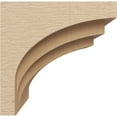thumbnail image 3 of 9"W x 9"D x 9"H Wide Rockford Rough Cedar Woodgrain TimberThane Corbel, Primed Tan, 3 of 6
