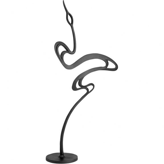 Cyan Design 10646 Aluminum Vello Abstract Statue - Black