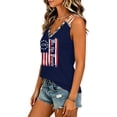 thumbnail image 5 of Hearthz 1776-2026 250 Years Of Freedom Shirt Raglan Sleeveless Women's Tank Tops We the People Patriotic Vest American Flag Women's 250 Anniversary USA Shirt, 5 of 5