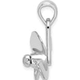 thumbnail image 2 of Sterling Silver Polished Moveable 3D Propeller Pendant(Length 23.65) - Jbsp, 2 of 5