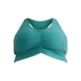 thumbnail image 3 of Athletic Works Women's Plus ButterCore Ruched Sports Bra, Sizes 1X-4X, 3 of 3