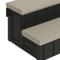 thumbnail image 4 of Confer Plastics Leisure Accents Deluxe Spa Hot Tub Steps, 36" W, Portobello, 4 of 9