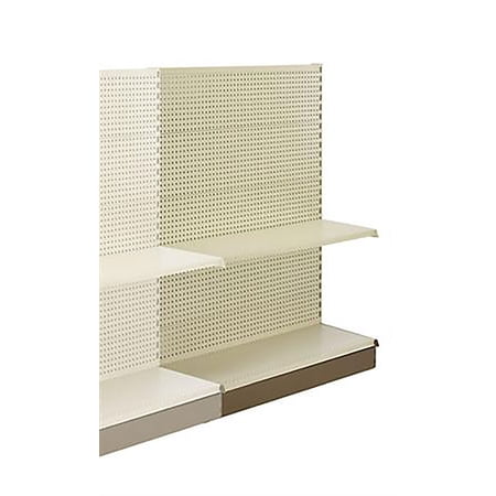 Add-On Economy Metal Aisle Gondola Unit (Assembly Required)