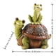 thumbnail image 2 of Lindos adornos de rana y tortuga para jardín dibujos animados creativos para jardín exterior (estatua), 2 of 7