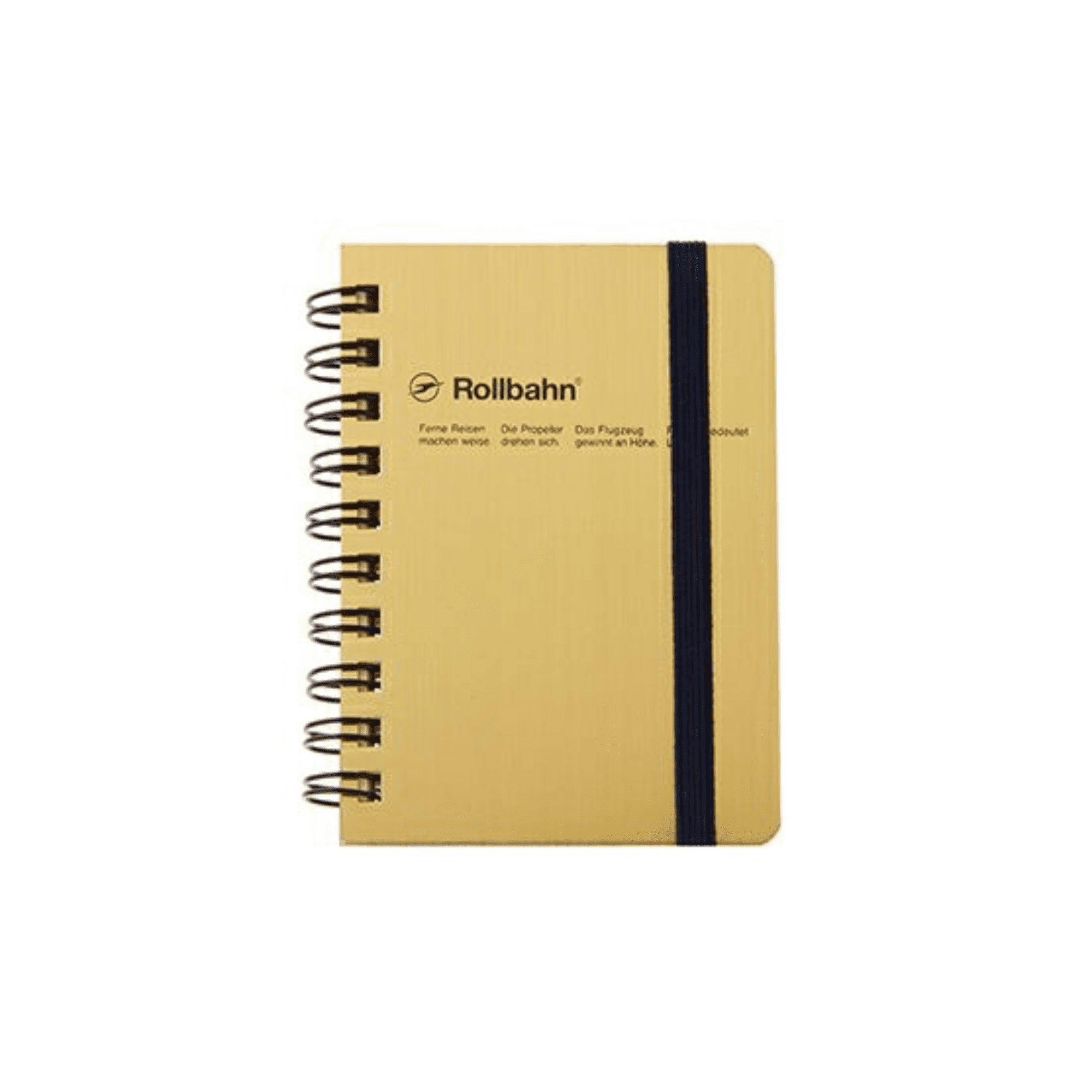 Delfonics Rollbahn Spiral Classic Notebooks: 6-1/2 in. x 8-1/2 in. (Silver) A5