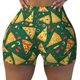 thumbnail image 2 of Fotbe Pizza Shorts Sin Costuras – Shorts Deportivos de Cintura Alta para Mujer, Elásticos para Gimnasio, Yoga, Running o Ciclismo-Large, 2 of 8