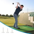 thumbnail image 4 of Uxcell 2.4 Inch Rubber Golf Tee, 3 Pack Tall Training Driving Range Tee Stable Ball Holder, White, 4 of 5