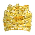 Adobk Cool Duck With Yellow Strip Print Kid's Beanie Hat Toddlers