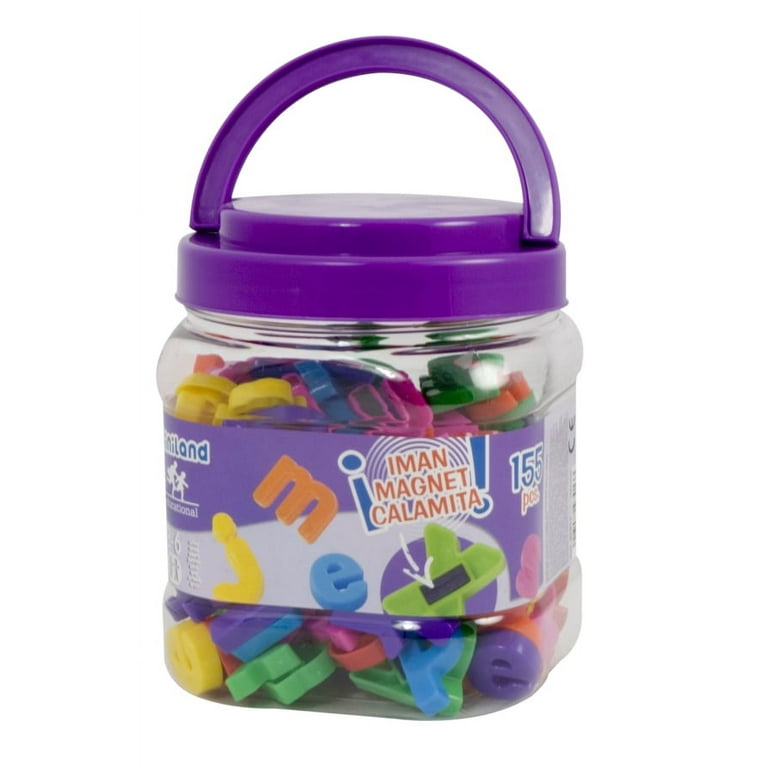Magnetic Lowercase Letters 155 Pieces Jar