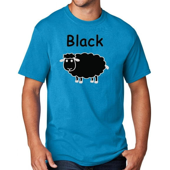 Men's Black Sheep of the Family T-shirt, XL Sapphire Blue