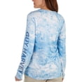 thumbnail image 2 of Guy Harvey Womens Salt All Over Long Sleeve T-Shirt Medium, 2 of 3