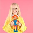 thumbnail image 5 of Mighty Mojo Pippi Longstocking Plush Doll 12" Classic Swedish Character, 5 of 6