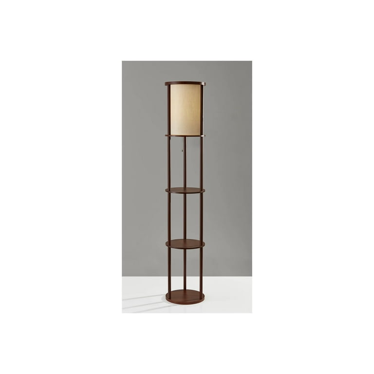 Adesso stewart deals shelf floor lamp