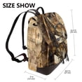 thumbnail image 2 of Fotbe Musical Horse Vintage Collage Mochila Bolso con Estampado para Mujer, Mochila Antirrobo de Nylon Impermeable, Bolsa Ligera de Hombro, 2 of 4