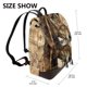 thumbnail image 2 of Balery Musical Horse Vintage Collage Mochila de Cuero para Mujeres, Gran Capacidad, Bolsa de Viaje Multifuncional, Mochila de Cuero y Bolsa de Hombro para Mujeres, 2 of 4
