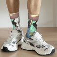 thumbnail image 6 of Masiiu Bluey Pattern Adult Crew Socks, Breathable Color-Block Mid-Calf Socks, Comfortable for Daily Wear and Sports, 6 of 6