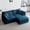 Blue, variant on Tmsan Black Deep Seat Sectional Sofa,76.7" Modern Chenille Comfy Upholstered Modular Sofa, with Ottoman,L Shaped Couch for Living Room, Apartment, Studio, Office