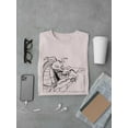thumbnail image 3 of Ancient Dragon T-Shirt Men -Wilfred Hildonen Designs, Male Medium, 3 of 4