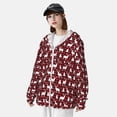 thumbnail image 3 of Balery Christmas And New Year Sudadera ligera de manga larga con capucha y protección solar UPF 50+ para hombre y mujer, ideal para pesca y running-XX-Large, 3 of 7